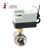 AC24V AC220V Micro Actionneur 1 Pouce DN25 Vanne À Bille Bidirectionnelle 304 En Acier Inoxydable Personnalisable ODM Support Électrique Eau Média