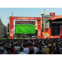 Système complet de location d'écrans LED d'extérieur Canbest P2.6 P3.91, panneau de scène, mur vidéo, structure de support au sol, écran LED de scène