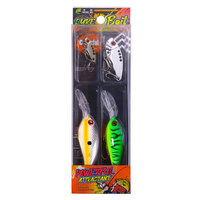 Vente en gros de leurres VIB métalliques à vibrations mixtes, crankbaits à longue aile en plastique dur pour la pêche aux poissons prédateurs, brochet et perche
