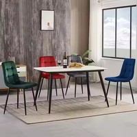 Chaises de salle à manger empilables contemporaines en métal massif, confortables, pour hôtels, parcs, restaurants et maisons - Vente chaude