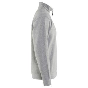 BLAKLADER - 336511579000XS Maillot universitaire à demi-zip Gris mélangé-EAN 7330509904879 WORK HOODIES - Product Image 4