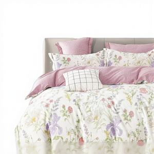 Offre Spéciale – Parure de Lit 3 Pièces Moderne à Rayures Géométriques/Fleurs, 200 Fils, Imprimée par Sublimation, Haute Qualité, pour Hôtels et Hôpitaux - Product Image 3