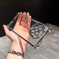 Étui de téléphone portable en TPU souple antichoc avec placage électrolytique pour Oneplus Turbo 6V