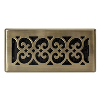 Finition en laiton antique Design personnalisé Registre de sol Best Sae