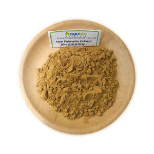 AOGUBIO Органическая пила, экстракт пальметто, порошок для мужчин и женщин, натуральная добавка, соотношение 10:1, экстракт Пальметто - Product Image 1