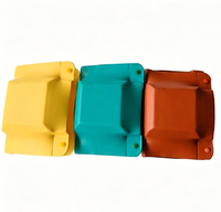 Accessoires de câblage de transformateur à rétrécissement à froid Ransheng, couvercle de barre omnibus isolant en silicone, protection de barre omnibus isolée haute tension