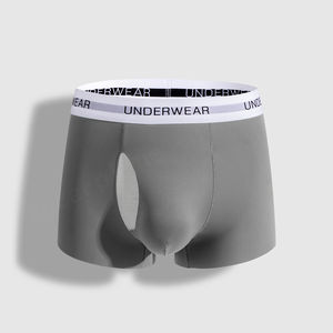 2024 nuevo diseño hombres Boxer breve ropa interior Boxer calzoncillos hombres logotipo personalizado transpirable Nylon Boxer calzoncillos para hombres - Product Image 5