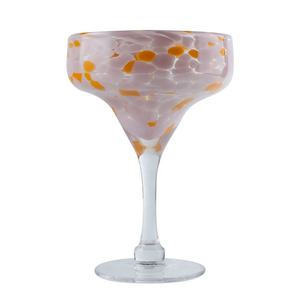 Décorations de fête à thème mexicain coloré en verre soufflé à la main verres à margarita confettis tasse à cocktail - Product Image 1