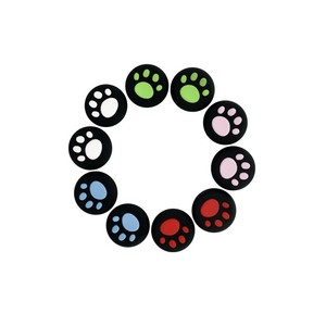 猫爪シリコンアナログ親指グリップPlayStation 5 4 3 PS5 PS4 Xbox OneシリーズX Sコントローラー用スティックキャップ - Product Image 4