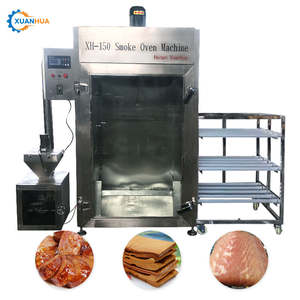 Steam cooking function machine smoked sausage, meat, pork