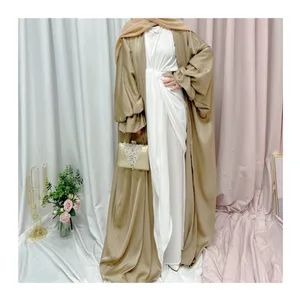 SIPO – robe Abaya pour femmes musulmanes, manches bouffantes, élégante et modeste, robes de fête marocaine, vêtements islamiques, turquie, dubaï