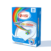 Couleur Dirt Grabber Blanchisserie Teinture Tissu Feuilles Aide au lavage Couleur Tissu Grabber