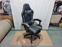 Chaise de jeu ergonomique moderne pour salle de jeux, avec support lombaire