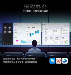 Inmo Air3 True Wireless Ar Smart <b>Glasses</b> Dual Full Color 1080p 120hz High-refresh 50-80" Virtual Screen <b>Gaming</b> Guangdong Inmo - Product Image 6