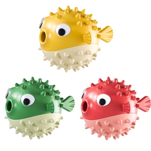 ของเล่นเคี้ยวรูปปลากระเบนสำหรับสัตว์เลี้ยง ปี 2024 ผลิตจากยางธรรมชาติ TPR เกรดอาหาร ทนทาน ช่วยทำความสะอาดฟันสุนัข - Product Image 2