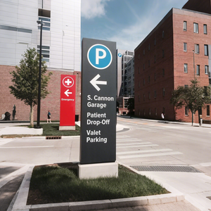 Ngoài trời wayfinding đăng nhập hệ thống thiết kế Xăng quảng cáo hướng dẫn đăng ký trạm xăng lớn LED xây dựng cửa hàng kỹ thuật số pylon Đăng - Product Image 6