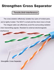 Ngoài trời cáp CAT6 U/UTP 23AWG 305m 4 cặp 1000ft Lan cáp UTP <span class=keywords><strong>FTP</strong></span> SFTP CAT6 Cáp 305m ngoài trời - Product Image 3