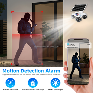 Neuankömmling 6MP 3K <span class=keywords><strong>3</strong></span> Objektiv 4G Solar panel PTZ IP-Kamera mit geringem Strom verbrauch CCTV Outdoor Security 4G Sim Card Solar kamera - Product Image 6