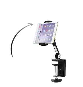 Soporte de cuello de cisne Digital para tableta y <span class=keywords><strong>pc</strong></span>, base de suelo ajustable para iPad 2/3 - Product Image 1