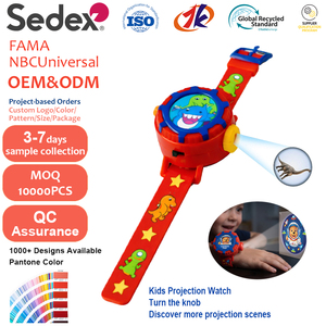 Projecteur Lampe Torche pour Enfants : Montre de Projection d'Histoires avec Images de Films Personnalisées pour des Scènes Amusantes, Jouets Éducatifs, Cadeaux Promotionnels - Product Image 1