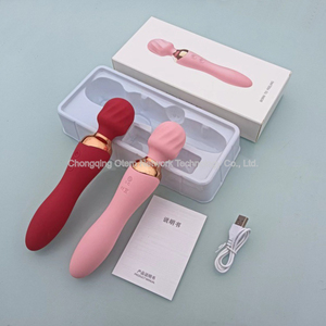 Giocattoli femminili ricaricabili riscaldamento G-Spot stimolazione clitoridea masturbazione AV massaggiatore vibratore Vibromasseur - Product Image 3