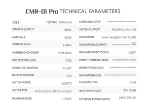 産業用モバイルロボティックアーム | 6軸コラボレーション、3Dビジョンガイダンス、SLAMナビゲーション、ROS互換AGV AMRモバイルシャーシ - Product Image 3