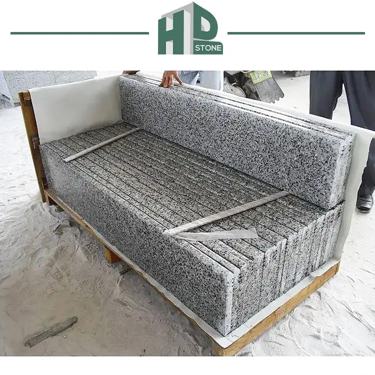 Đá Granite giá rẻ cầu thang ngoài trời phổ biến đá Granite cho cầu thang