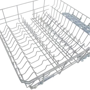 <b>Dish</b> <b>rack</b> drainer basket, nylon <b>dish</b> <b>rack</b>, dishwasher-specific stainless steel <b>dish</b> <b>rack</b>, nylon dip-coated. - Product Image 3