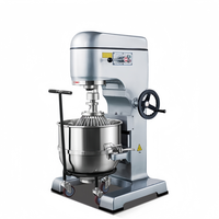 Batteur Mélangeur Industriel Commercial 10L 20L 30L 60L 80L pour Cuisine, Robot Pâtissier Planétaire pour Pâtes, Pains et Gâteaux