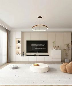High-end Technology Entertainment Center <b>TV</b> Cabinet Living Room <b>TV</b> Stand Wall Cabinet - Product Image 3