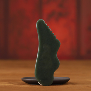 Venta al por mayor de <span class=keywords><strong>Gua</strong></span> <span class=keywords><strong>Sha</strong></span> de Jadeíta Verde para Terapia de Meridianos y Masajes Faciales y Corporales, Jade Nefrita de Hetian - Product Image 1