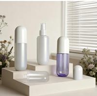 OEM pour flacon en plastique PET avec pulvérisateur à pompe, emballage cosmétique portable pour voyage, lotion, soin de la peau
