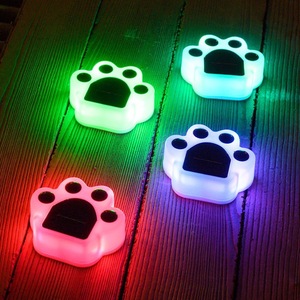 Lámpara de pata de gato LED alimentada por energía solar creativa, impermeable, <span class=keywords><strong>para</strong></span> jardín, patio, suela de pie de Animal con clasificación IP65 - Product Image 5