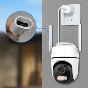 Caméra PTZ WiFi sans fil ICsee 1080P avec stockage cloud, vision nocturne, surveillance intérieure et extérieure - Product Image 1