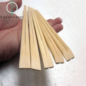 Palillos chinos de lujo de bambú desechables de 9 \ "de largo completamente sellados pares empaquetados individualmente 100 manga de papel Hashi - Product Image 3