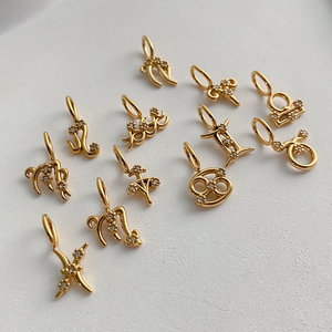 EManco Pendentif en acier inoxydable <span class=keywords><strong>signe</strong></span> <span class=keywords><strong>du</strong></span> zodiaque étoile 12 mois, accessoires pour collier, bijoux pour femme et <span class=keywords><strong>homme</strong></span>, cadeaux, vente en gros - Product Image 6