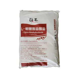 L-lisina Mono Clorhidrato Alimentación Grado L lisina HCl 98.5% para Nutrición Animal