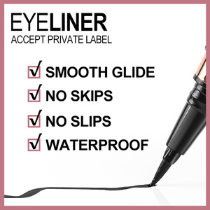 อายไลเนอร์แบบน้ำ MLM OEM แบรนด์ส่วนตัว กันน้ำ สีดำ เขียนง่าย ติดทนนาน อายไลเนอร์แบบปากกา - Product Image 6