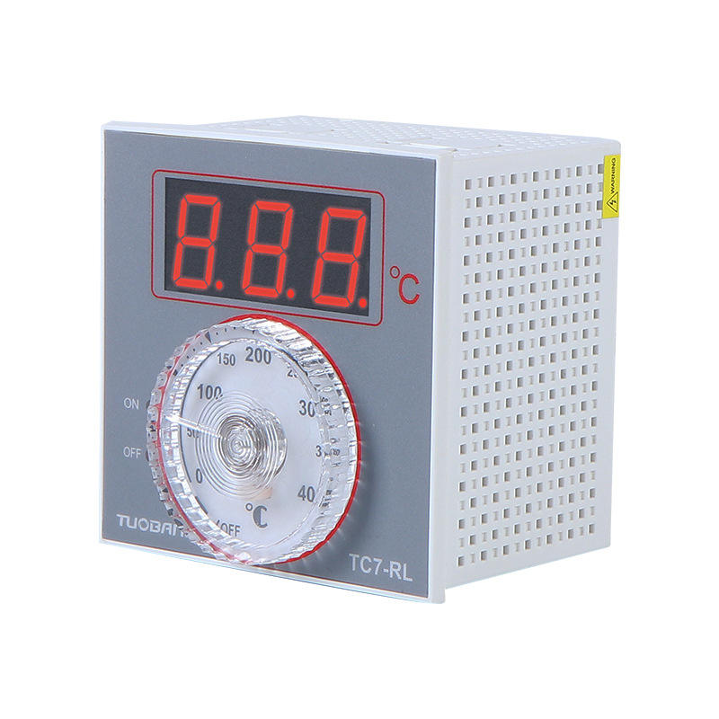 TUOBANG Digital Thermostat TC7-D/TC7-R Dial Code Pointer Type OEM/ODM Industrial Temperature Controller 1C Resolution High Data