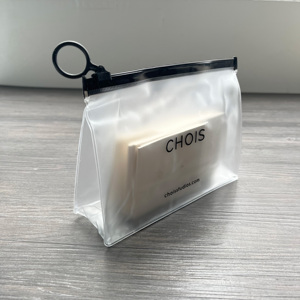 Luxury Frosted PVC Stand Up Zipper Pouch - Custom Printed Cosmetic Makeup Bag for Jewelry & <b>Accessories</b> - Product Image 4