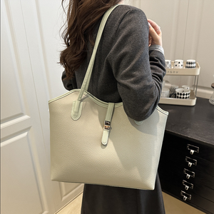 Nouveauté 2026 : Sacs fourre-tout pour femme à prix abordable, grande capacité, en cuir PU avec fermeture éclair, sacs à main pour femmes - Product Image 3