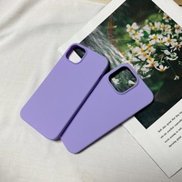 Coque de téléphone en TPU givré style Ins pour iPhone, anti-traces de doigts, ultra-fine, souple, avec options multicolores