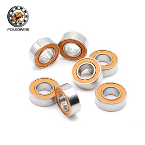ตลับลูกปืนเม็ดกลมร่องลึก Flyleopard 695 2RS ขนาด 5x13x4 มม. ผลิตจากเหล็กโครเมียม มาตรฐานเมตริก P0 แบบซีล สำหรับมอเตอร์ความเร็วสูง - Product Image 1