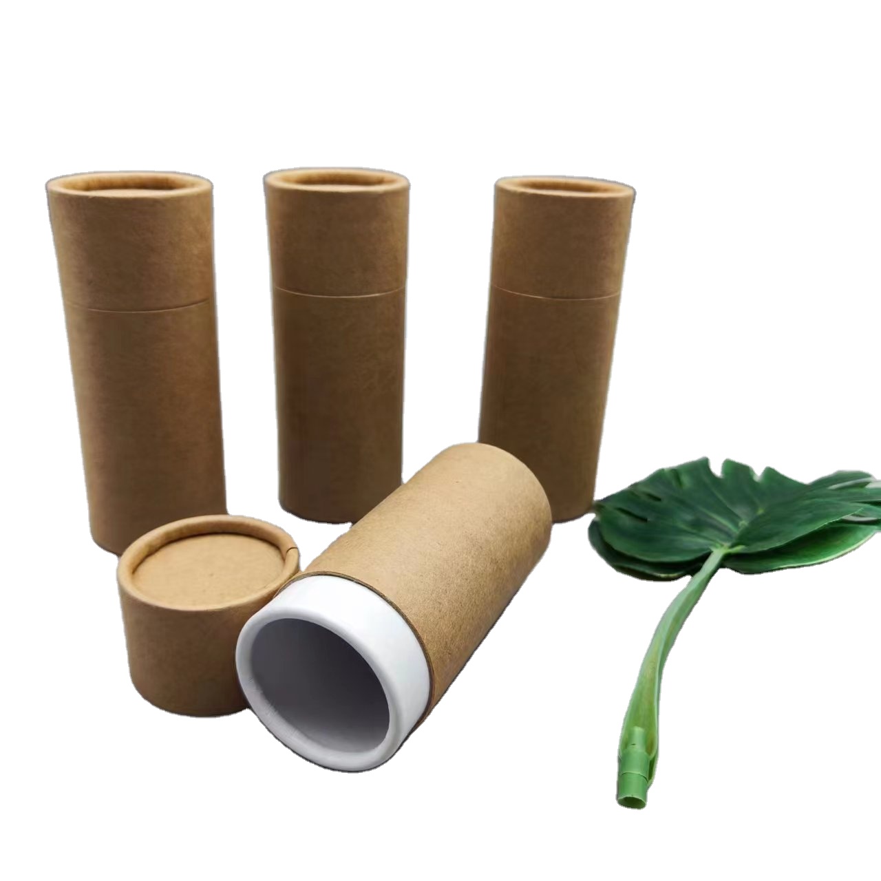 Customized Round Paper Packaging, Cardboard Cylinder Tube Box, Wholesale Kraft Paper Tube Paper