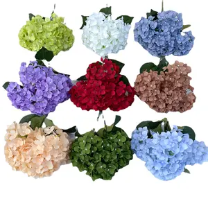 Fabricants LFH vente en gros hortensia fleur artificielle mariage maison photographie décoration route plomb arc fournitures