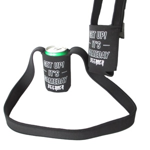 Custom Neoprene Neck Strap Beer Soft Can Cooler Coozies With Neoprene Lanyard - Product Image 4