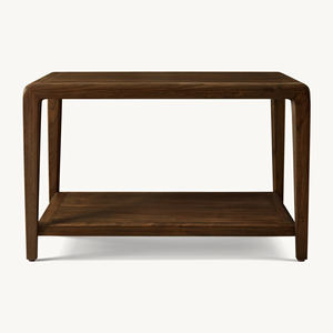 Luxury Modern Living Room Indoor <b>Furniture</b> Rectangular Solid Oak <b>Wood</b> Side Tables - Product Image 3