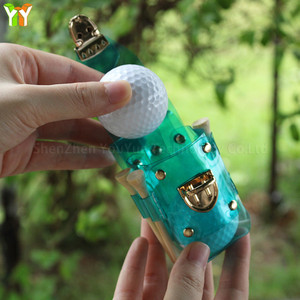 Borsa portaoggetti per pallina da <span class=keywords><strong>Golf</strong></span> in PVC trasparente custodia per <span class=keywords><strong>Tee</strong></span> sportiva tascabile piccola accessorio per sport all'aria aperta per uomo donna <span class=keywords><strong>Golf</strong></span> Sports