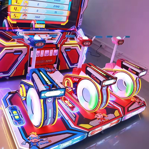 เครื่องเกมแข่งจักรยานซูเปอร์สตาร์ไนท์แบบหยอดเหรียญสำหรับศูนย์รวมความบันเทิงสำหรับครอบครัว หน้าจอ HD - Product Image 5