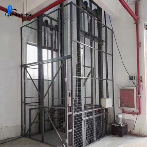 <span class=keywords><strong>Lift</strong></span> Barang Hidrolik Rel Pandu Dinding untuk Gudang Kecil, <span class=keywords><strong>Lift</strong></span> Penyimpanan Vertikal - Product Image 2